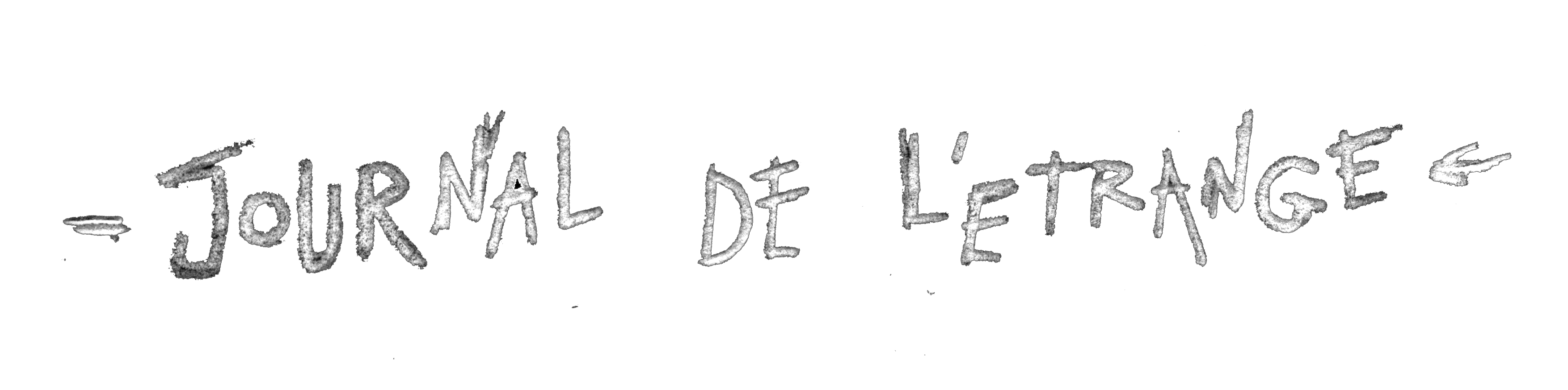 journal de l'étrange